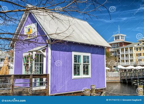 Destin Fl February 2016 Harborwalk Village Colourful Homes O