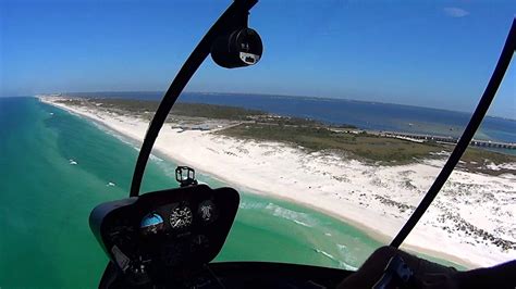 Destin Fl Helicopter Ride Youtube