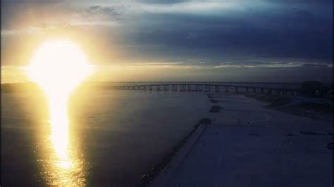 Destin Fl Timelapse Distant Hurricane Idalia Influencing Mesmerizing