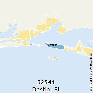 Destin Fl Zip Code Map Printable Templates Free