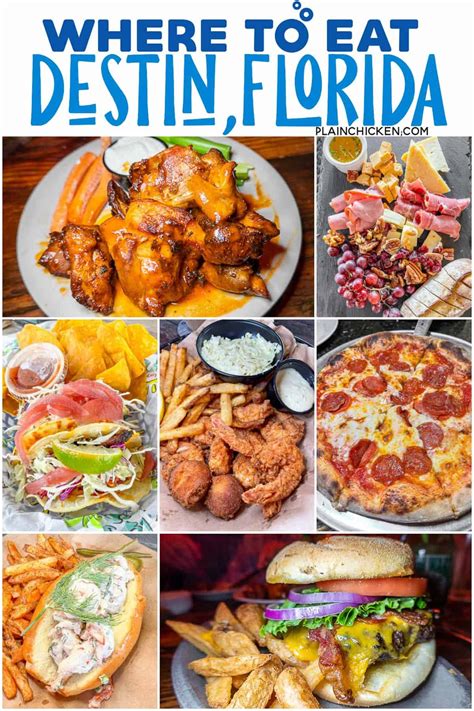 Destin Florida Fast Food Options