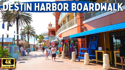 Destin Florida Harbor Boardwalk Youtube