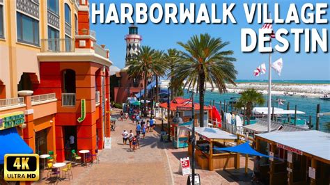 Destin Florida Harborwalk Village Youtube