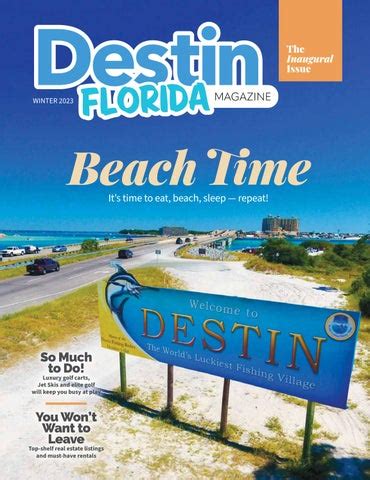 Destin Florida Magazine Winter 2023 By Rowland Publishing Inc Issuu