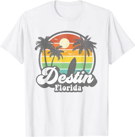 Destin Florida Surf Style Long Sleeve Tshirt Good Depop