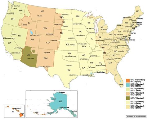 Destin Florida Time Zone Map Map