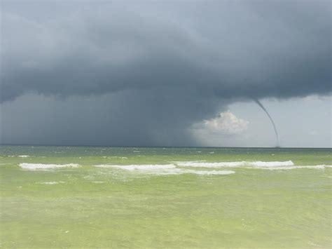 Destin Florida Waterspout July 18 2003 Destin Florida Weather Map