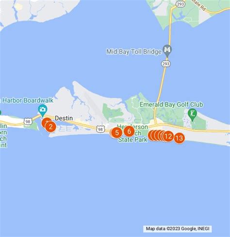 5 Destin Google Maps Tips