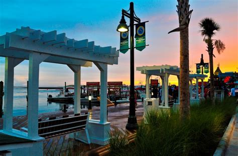 Destin Harbor Boardwalk on Harbor Boulevard