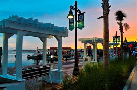 Destin Harbor Boardwalk Miramar Beach United States Of America Top