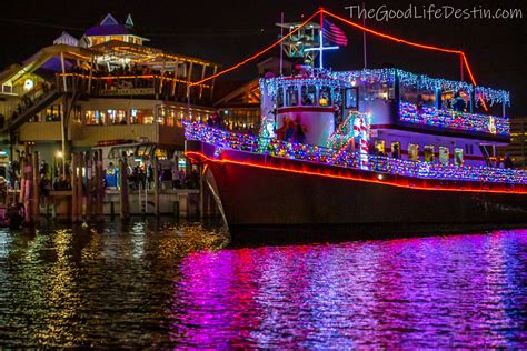 Destin Harbor Boat Parade The Good Life Destin