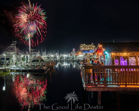 Destin Harbor Fireworks Schedule