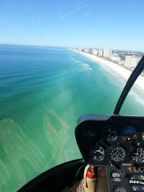 Destin Helicopter Trip Sea Oats Look Up In The Sky