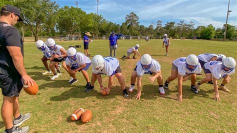 Destin High Football Hits Practice Field For First Time