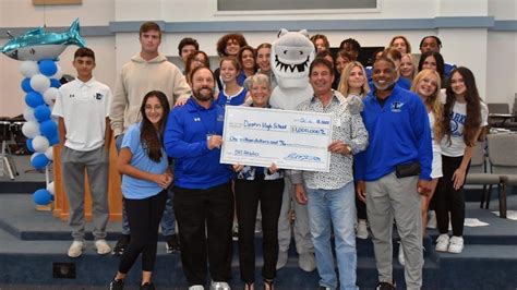 Destin High School Receives A 50 000 Donation