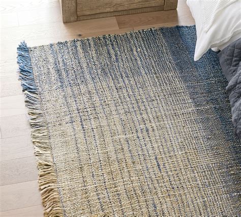 Destin Ombre Jute Rug Pottery Barn