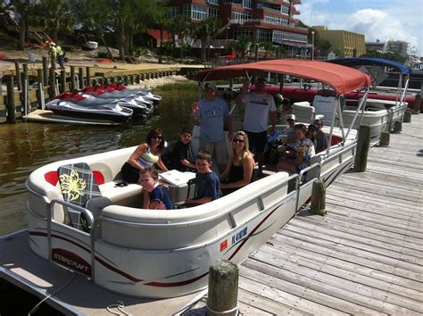 Destin Pontoon Amp Jet Ski Rental Package Tripshock