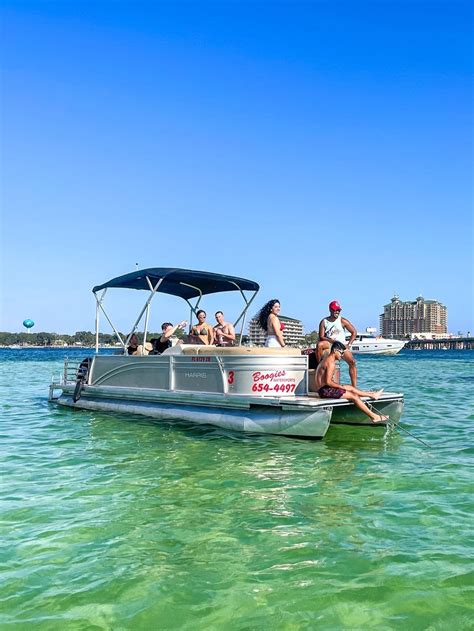 Destin Pontoon Boat Jet Ski Rentals Boogies Watersports