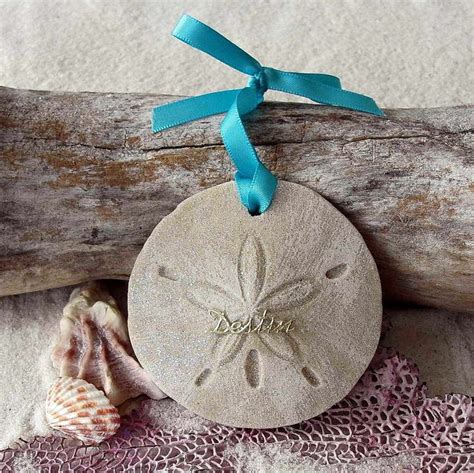 Destin Sand Dollar Made With Sand Florida Tropical Beach Ornament Ebay