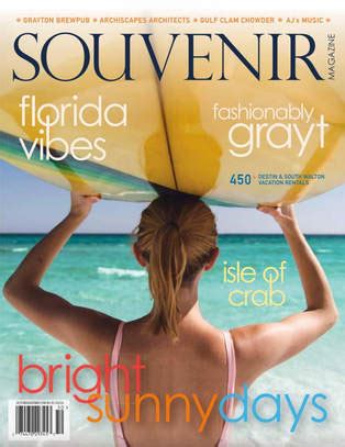 Destin Souvenir The Emerald Coast Vacation Lifestyle Magazine