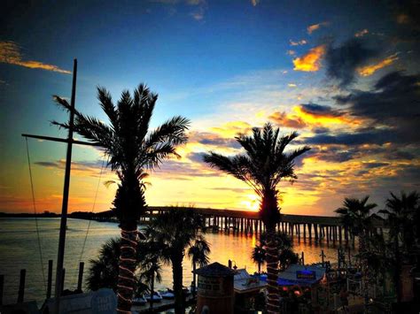 Destin Sunset Viewed From The Emerald Grande Destin Beachfront