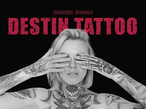 Destin Tattoo Company Tattoos Amp Pircings Redesign On Behance