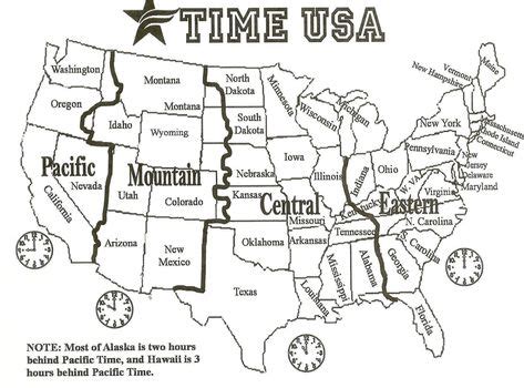 Destin Time Zone Share Map