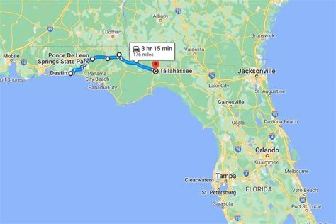 5 Ways Destin to Tallahassee