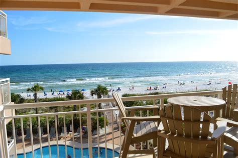 Destin Towers 43 Remodeled Beachfront 2 Br 2Ba Condo Curved Tv High