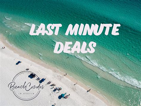 Destin Vacation Specials Online Specials