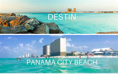 Destin vs Panama City Beach