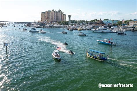 Destin Water Taxi A Guide To Getting Around The Harbor