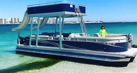 Destin X Double Decker Pontoon Rental Departing From Destin Harbor