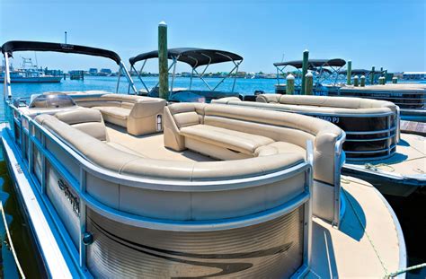 Destin X Pontoon Boat Rental Departing From Destin Harbor Tripshock