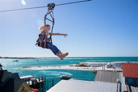 Destin Zip Line Round Trip Harborwalk Adventures