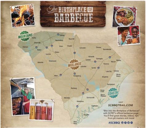 Destination Bbq Sc Bbq Trail Map Recipes Events Reviews More