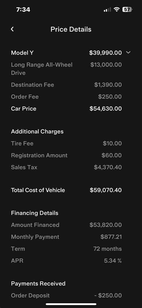 Destination Fee And Tax Credit Tesla Motors Club