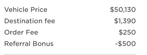 Destination Fee Even In Existing Inventory Is This Typical R