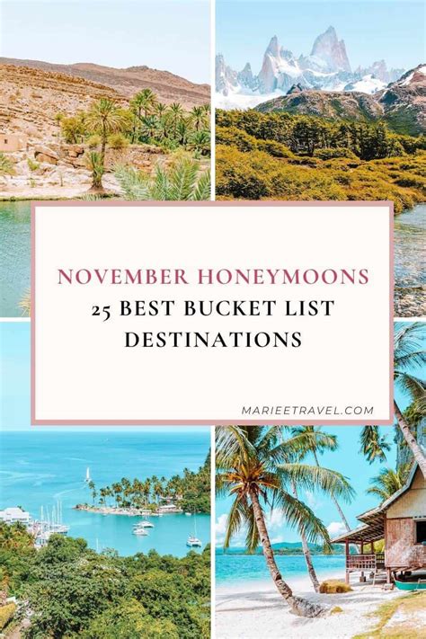 Destination Inspiration A November Honeymoon Best Honeymoon Spots