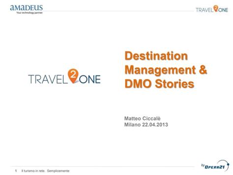 Destination Management Dmo Stories A Focus On Commercial Strategie