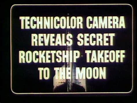 Destination Moon 1950 Movie Trailer Youtube