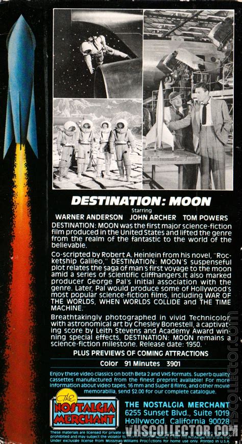 Destination Moon Vhscollector Com