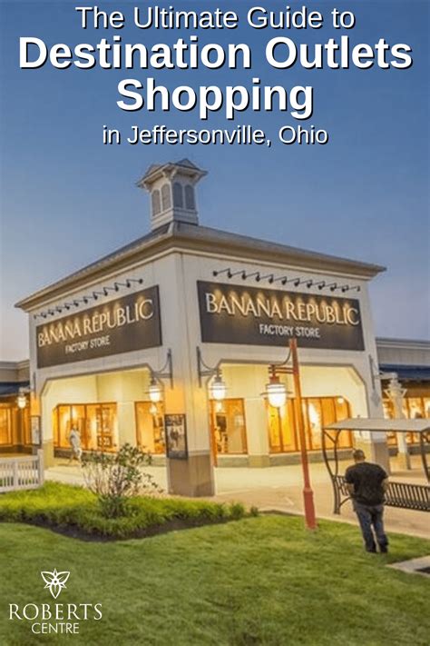 Ohio Destination Outlets Shopping