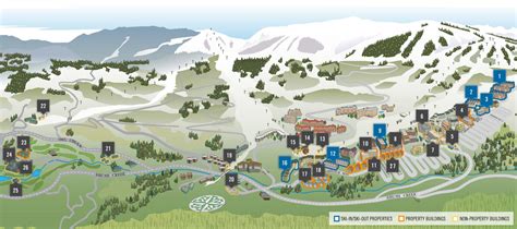 Destination Residences Snowmass Resort Map