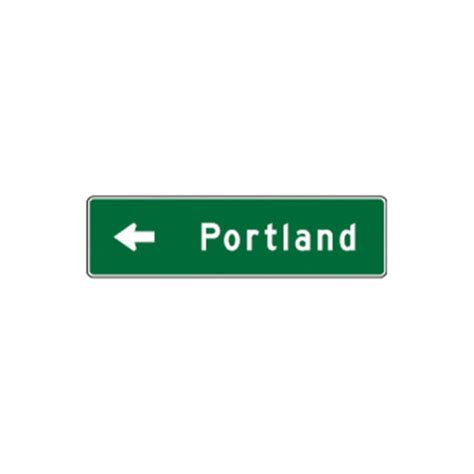 Destination Sign D1 1 Traffic Safety Supply Company