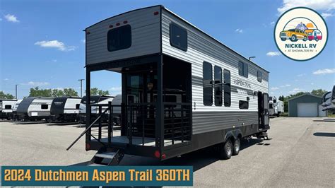 Destination Trailer W Rear Deck 2024 Dutchmen Aspen Trail Loft 360Th