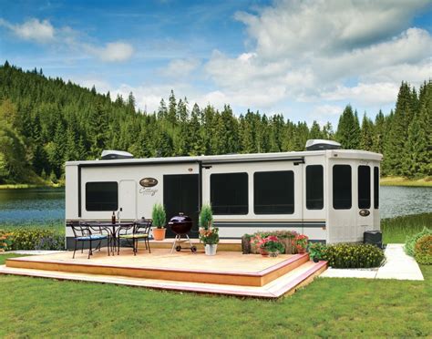 Destination Trailers with Porch Models