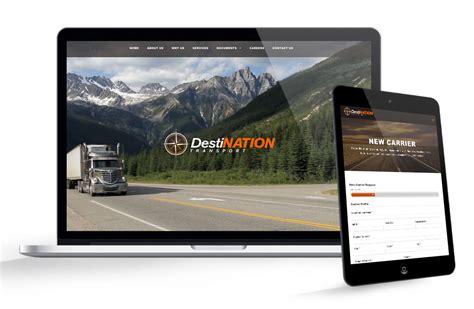 Destination Transport Case Study Iceberg Web Design