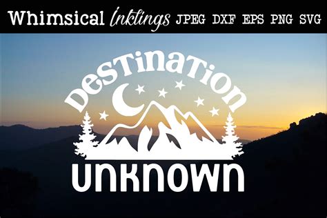 Destination Unknown Svg 750991 Cut Files Design Bundles