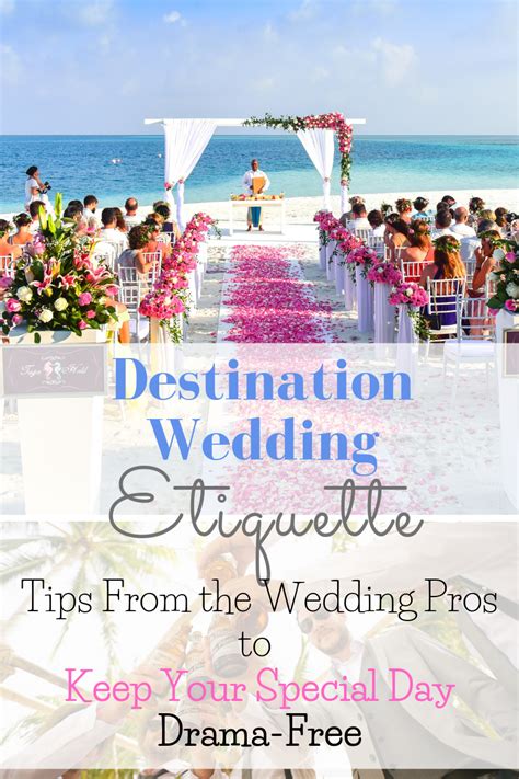 Destination Wedding Etiquette Guide